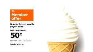 1 cone Non Fat Frozen Yogurt