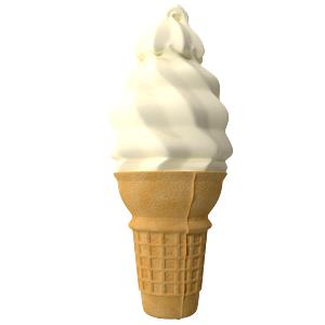 1 cone Soft Serve Cone
