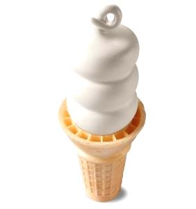 1 cone Vanilla Cone (Small)