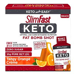 1 container (1 oz) Keto Fat Bomb Shot Tangy Orange Creme