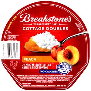 1 container 100 Calorie Cottage Doubles - Peach
