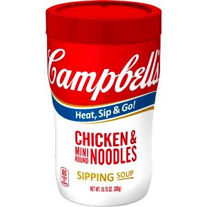 1 container (10.75 oz) Soup at Hand Chicken with Mini Noodles Soup