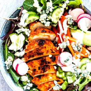 1 container (108 g) Chicken Salad with Carrot Chips