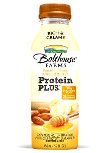 1 container (11 oz) Protein Plus - Banana Honey Almond Butter (Container)