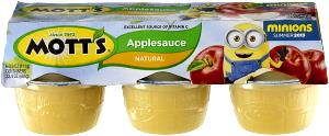 1 container (111 g) Natural Applesauce (Container)