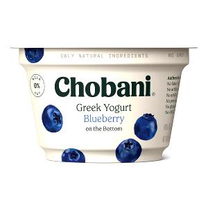1 container (113 g) All Natural Yogurt - Blueberry