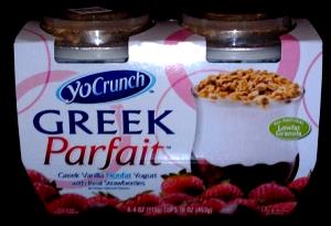 1 container (113 g) Greek Parfait - Strawberry