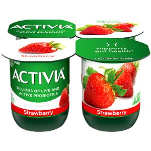 1 container (113 g) Lowfat Strawberry Yogurt (4 oz)