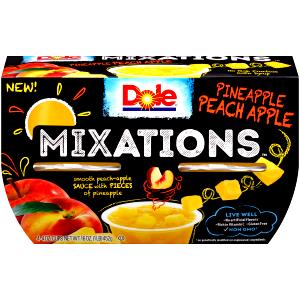 1 container (113 g) Mixations Pineapple Peach Apple