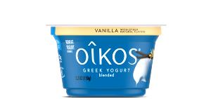 1 container (113 g) Oikos Organic Nonfat Vanilla Greek Yogurt (4 oz)