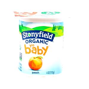 1 container (113 g) Peach Yogurt