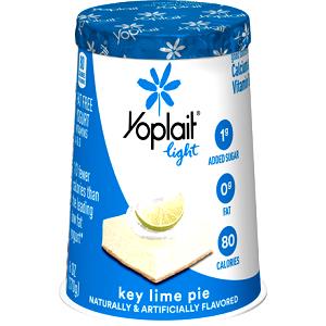 1 container (113 g) YoPlus Digestive Light - Key Lime Pie
