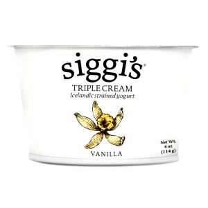 1 container (114 g) Triple Cream Vanilla