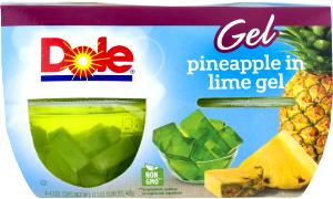 1 container (123 g) Pineapple in Lime Gel