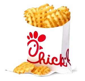 1 container (125 g) Waffle Potato Fries (Medium)