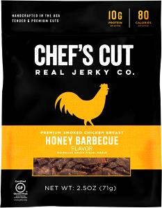 1 container (1.25 oz) Honey Barbecue Chicken Jerky