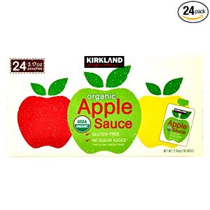 1 container (127 g) Organic Apple Sauce