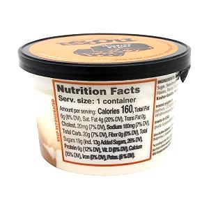 1 container (127 g) Salted Caramel Yoghurt (4 1/2 oz)