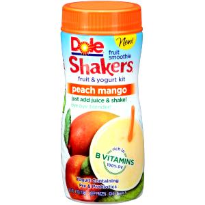 1 container (13 g) Smoothie Shakers Peach Mango