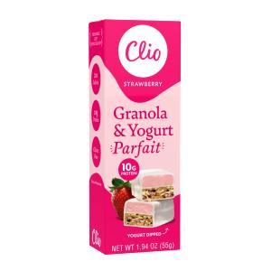 1 container (130 g) Greek Yogurt Parfait - Strawberry + Granola