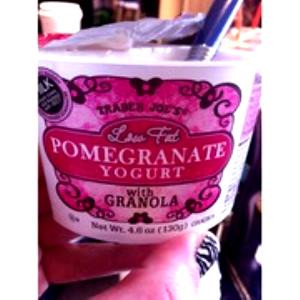1 container (130 g) Low Fat Pomegranate Yogurt with Granola