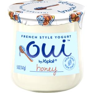 1 container (141 g) Oui French Style Yogurt - Honey
