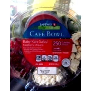 1 container (142 g) Cafe Bowl Baby Kale Salad