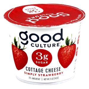 1 container (142 g) Cottage Cheese Simply Strawberry