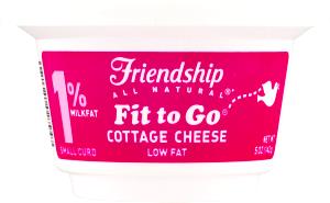 1 container (142 g) Fit to Go Cottage Cheese