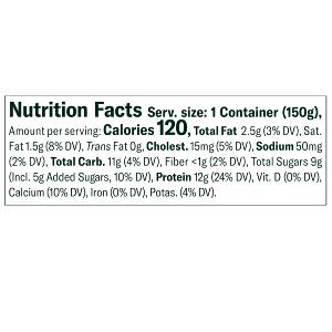 1 container (150 g) A Hint of Clingstone Peach