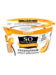 1 container (150 g) Coconut Milk Yogurt - Peach
