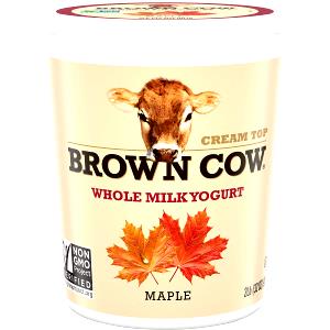 1 container (150 g) Cream Top Whole Milk Yogurt Maple