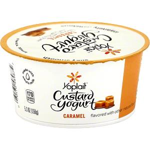 1 container (150 g) Custard Yogurt - Caramel