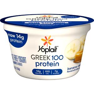 1 container (150 g) Greek 100 Yogurt - Banana Caramel