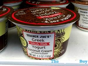 1 container (150 g) Greek Whole Milk Yogurt Coconut Cream