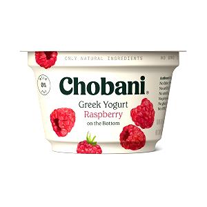 1 container (150 g) Greek Yogurt Raspberry on The Bottom