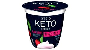 1 container (150 g) Keto Friendly Black Cherry Yogurt