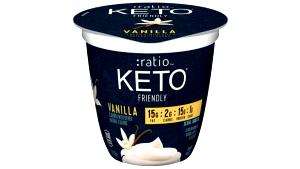 1 container (150 g) Keto Friendly Vanilla Yogurt