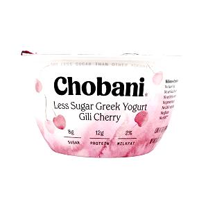 1 container (150 g) Less Sugar Greek Yogurt Gili Cherry