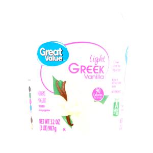1 container (150 g) Light Greek Nonfat Yogurt Vanilla (Container)