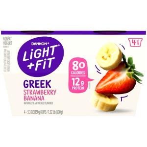 1 container (150 g) Nonfat Greek Yogurt - Strawberry Banana
