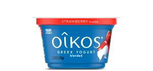 1 container (150 g) Oikos Traditional Greek Yogurt - Strawberry