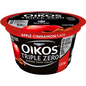 1 container (150 g) Oikos Triple Zero - Apple Cinnamon