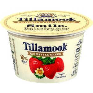 1 container (150 g) Oregon Strawberry 2% Farmstyle Greek Yogurt
