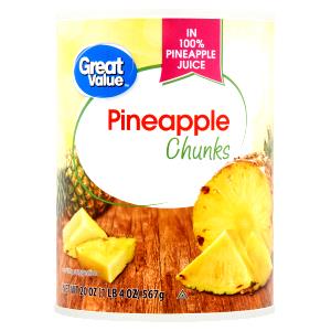 1 container (150 g) Simply 100 Pineapple