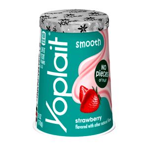 1 container (150 g) Smooth Strawberry Yogurt