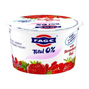 1 container (150 g) Total 0% Greek Yogurt with Strawberry Goji