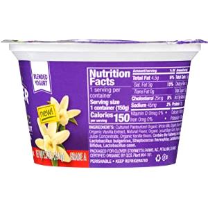 1 container (150 g) Whole Milk Yogurt Vanilla