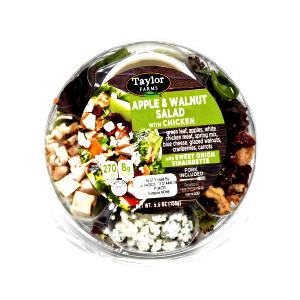 1 container (155 g) Apple Walnut with Chicken Salad Kit For One