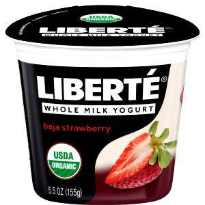 1 container (155 g) Baja Strawberry Yogurt